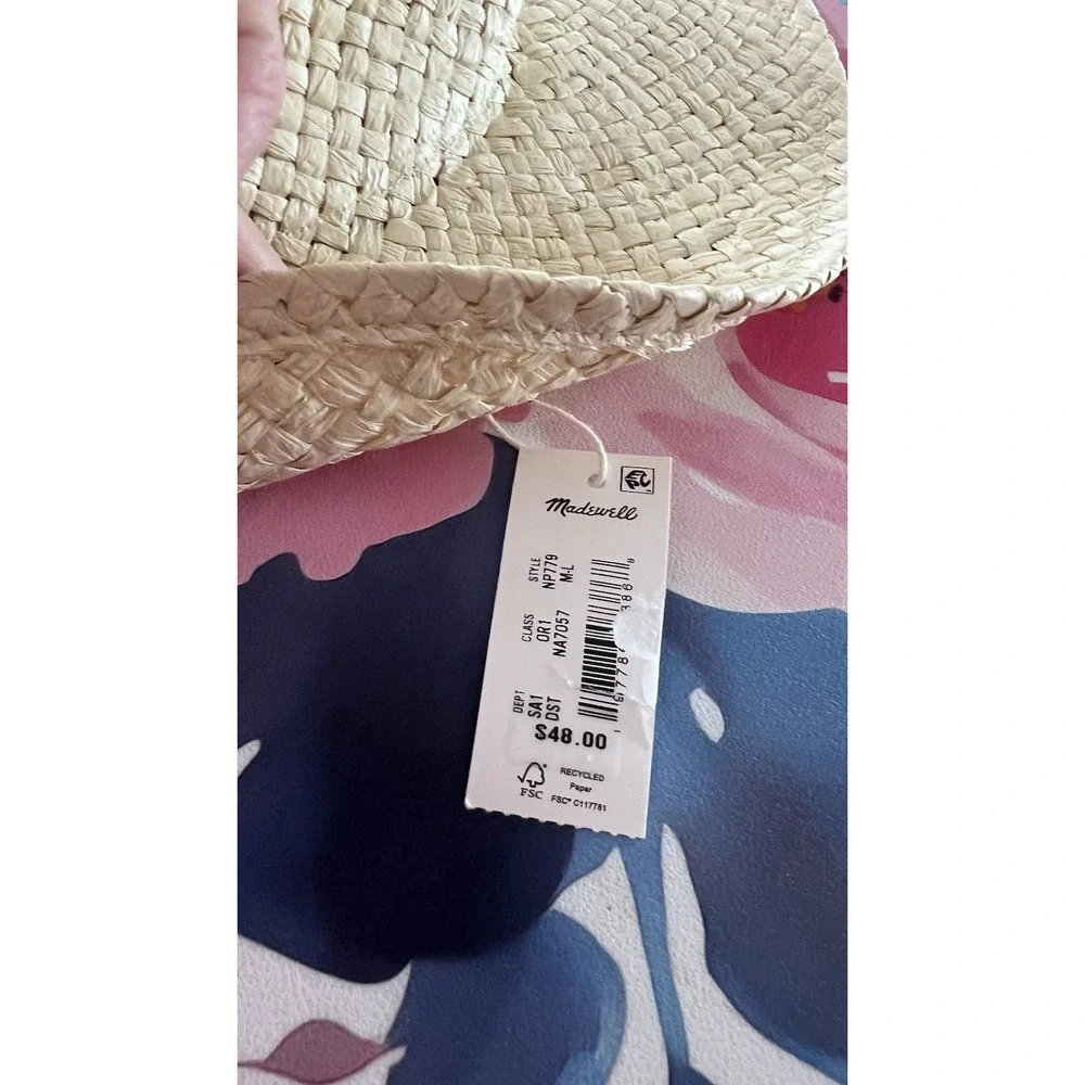 Madewell Packable Straw Hat OS